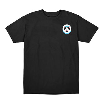 Overwatch T-shirt noir Pride - Vue de face